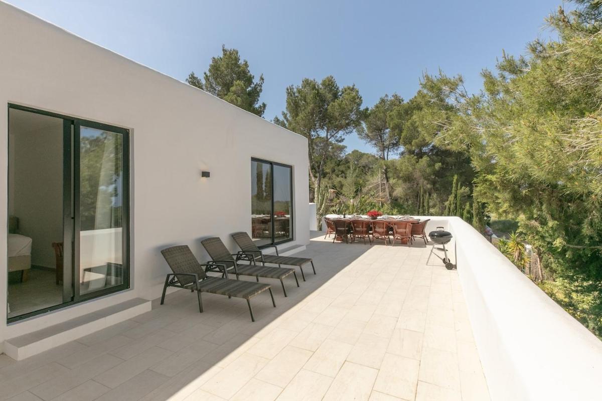 Sunset Villa With Pool And Seaview Cala Tarida  Exterior foto