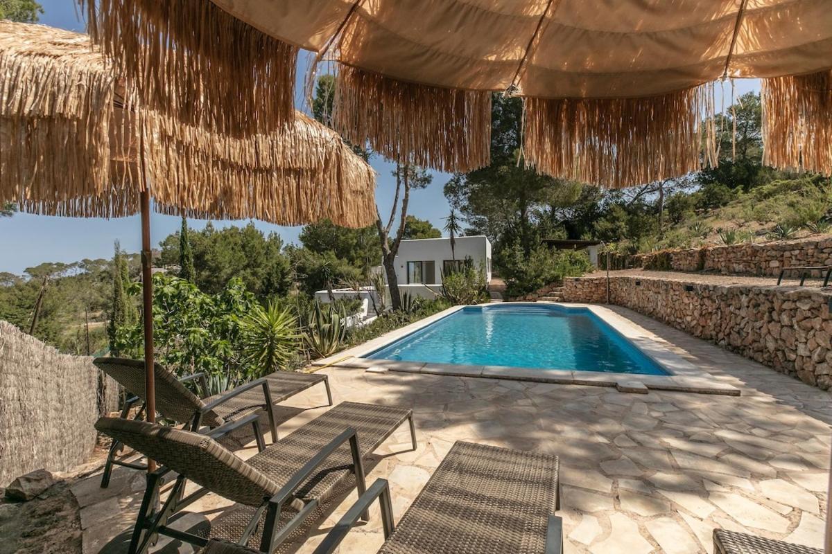 Sunset Villa With Pool And Seaview Cala Tarida  Exterior foto