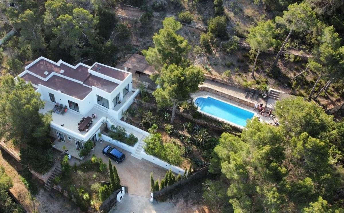 Sunset Villa With Pool And Seaview Cala Tarida  Exterior foto