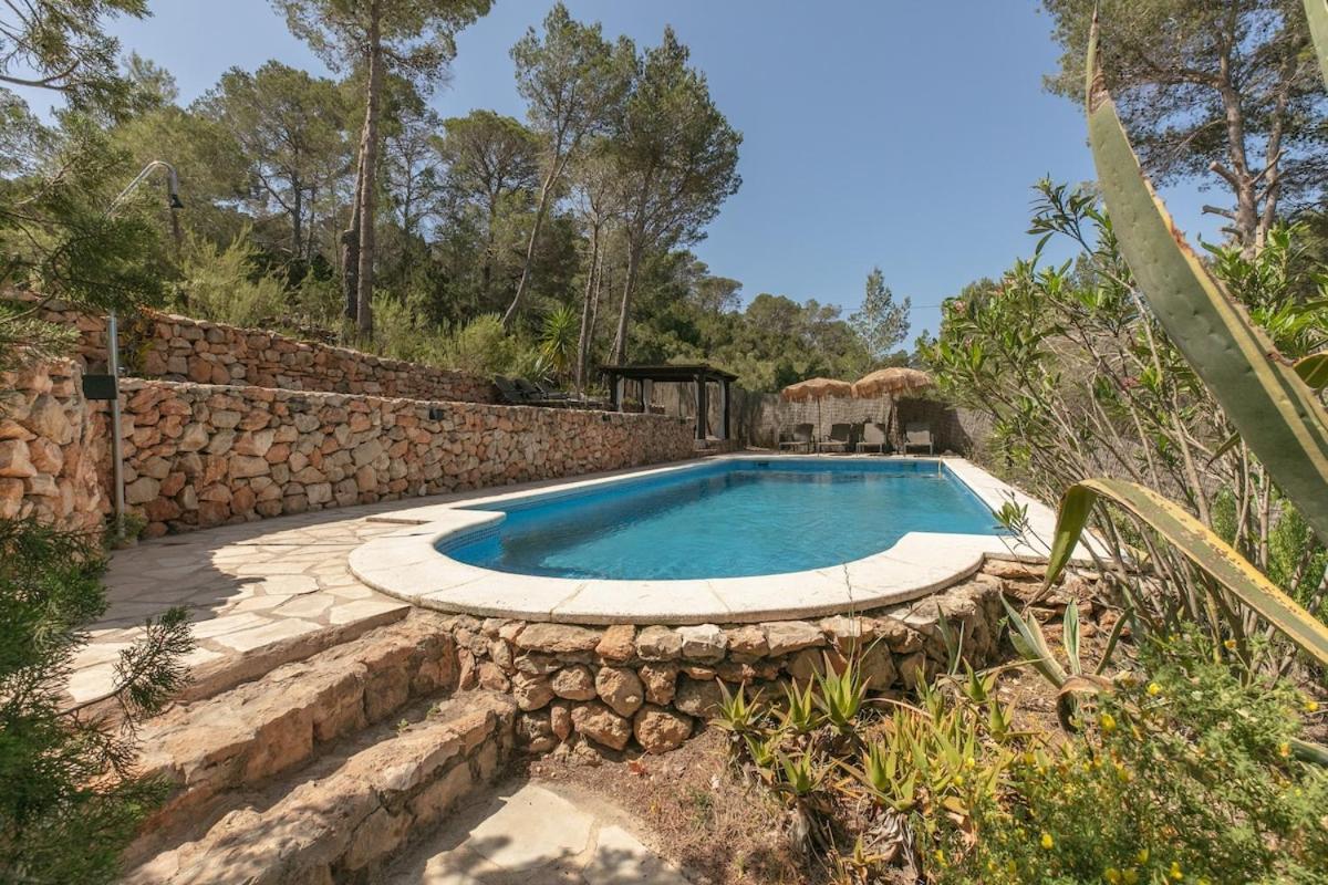 Sunset Villa With Pool And Seaview Cala Tarida  Exterior foto